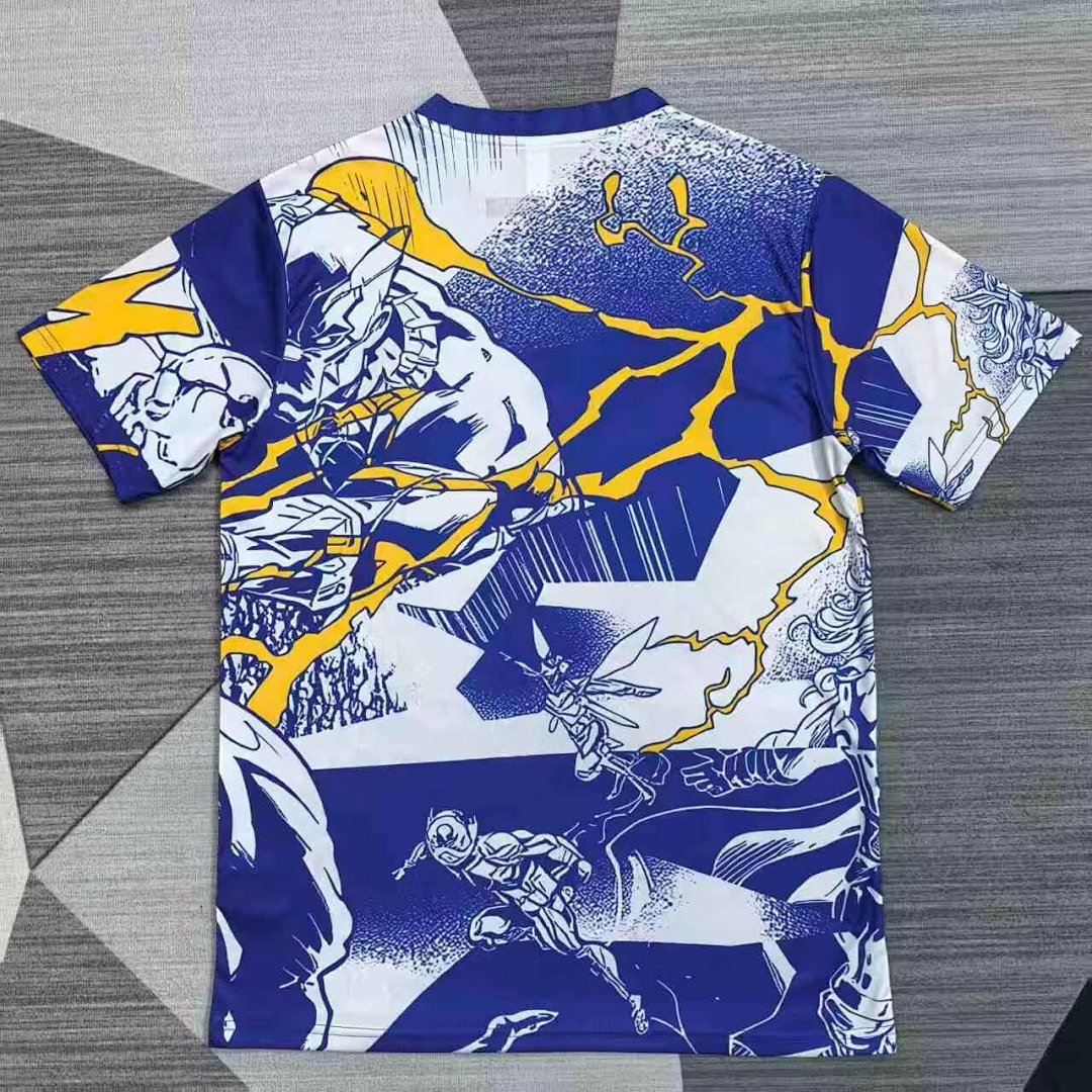 26/27 Real Madrid Purple Gold Mural Special Jersey