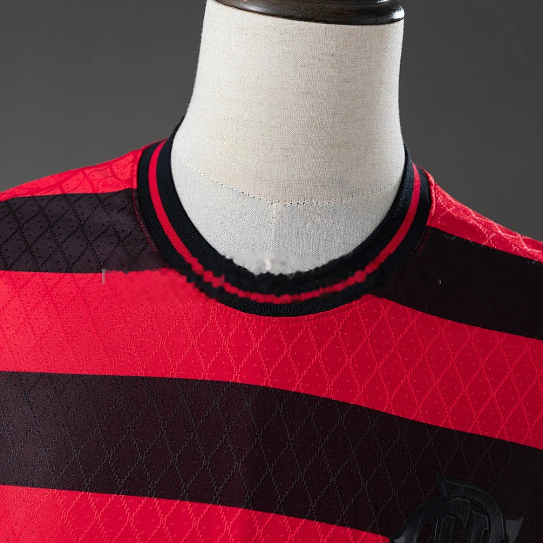 26/27 Flamengo Red Black Hoops Special Jersey