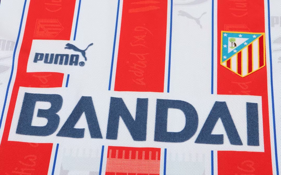 96/97 Atletico Madrid Home Retro Kids Jersey