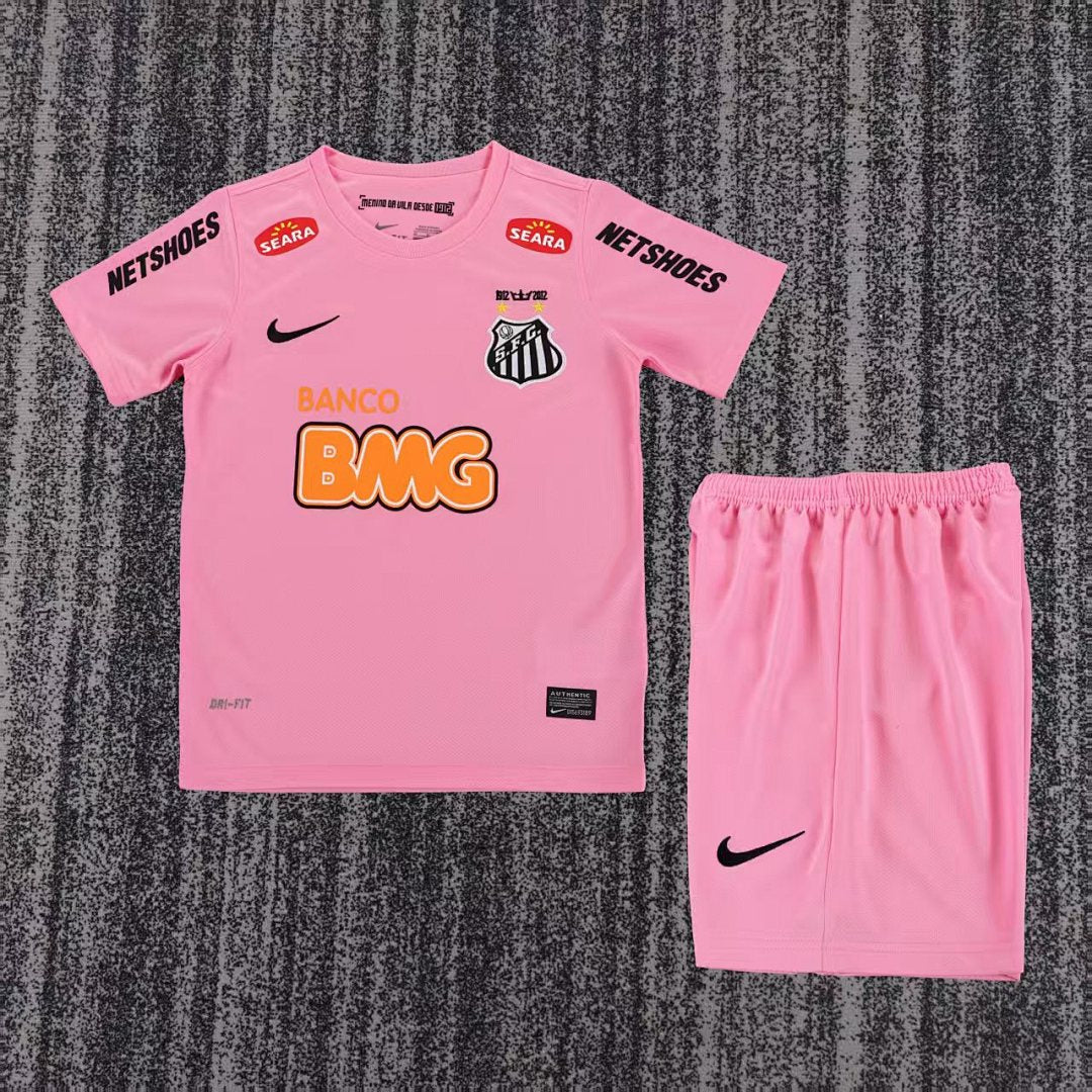 2013 Santos Pink Special Retro Kids Jersey