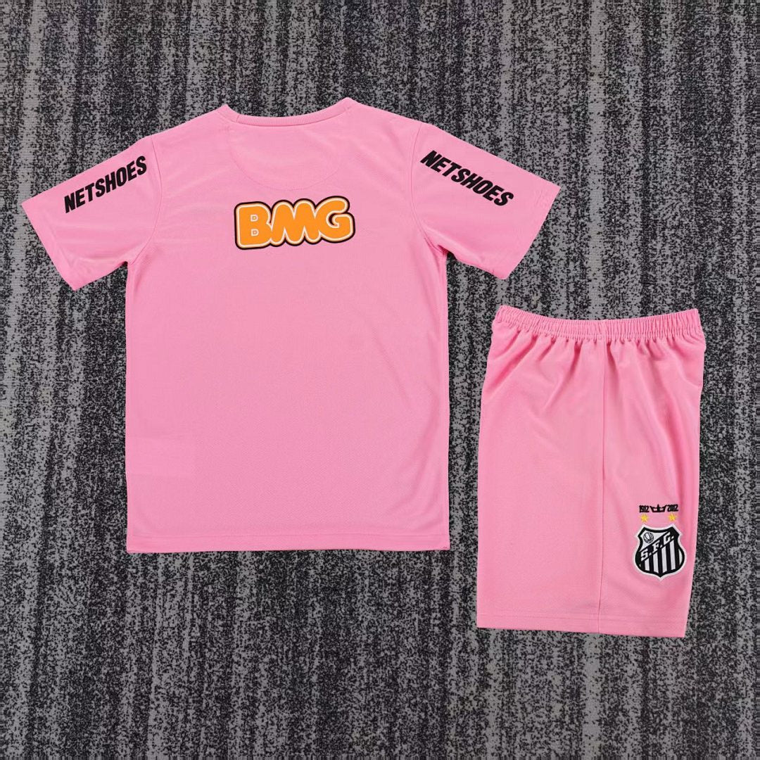 2013 Santos Pink Special Retro Kids Jersey