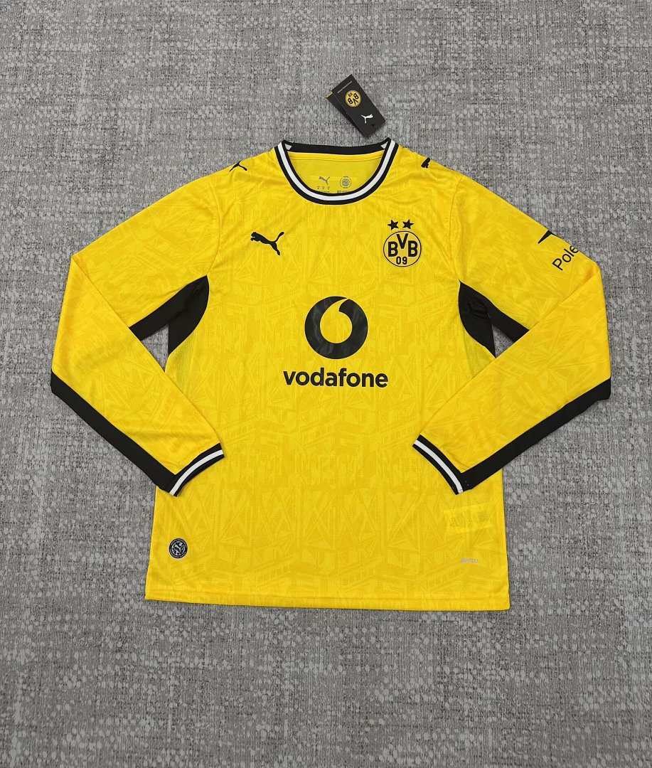 26/27 Dortmund Long Sleeve Home Jersey