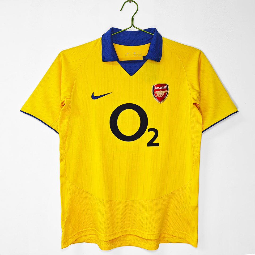 03/04 Arsenal Away Retro Jersey