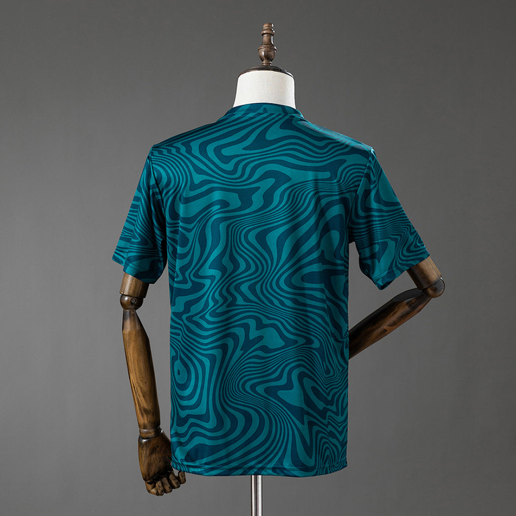 2026 Brazil Teal Pattern Special Jersey