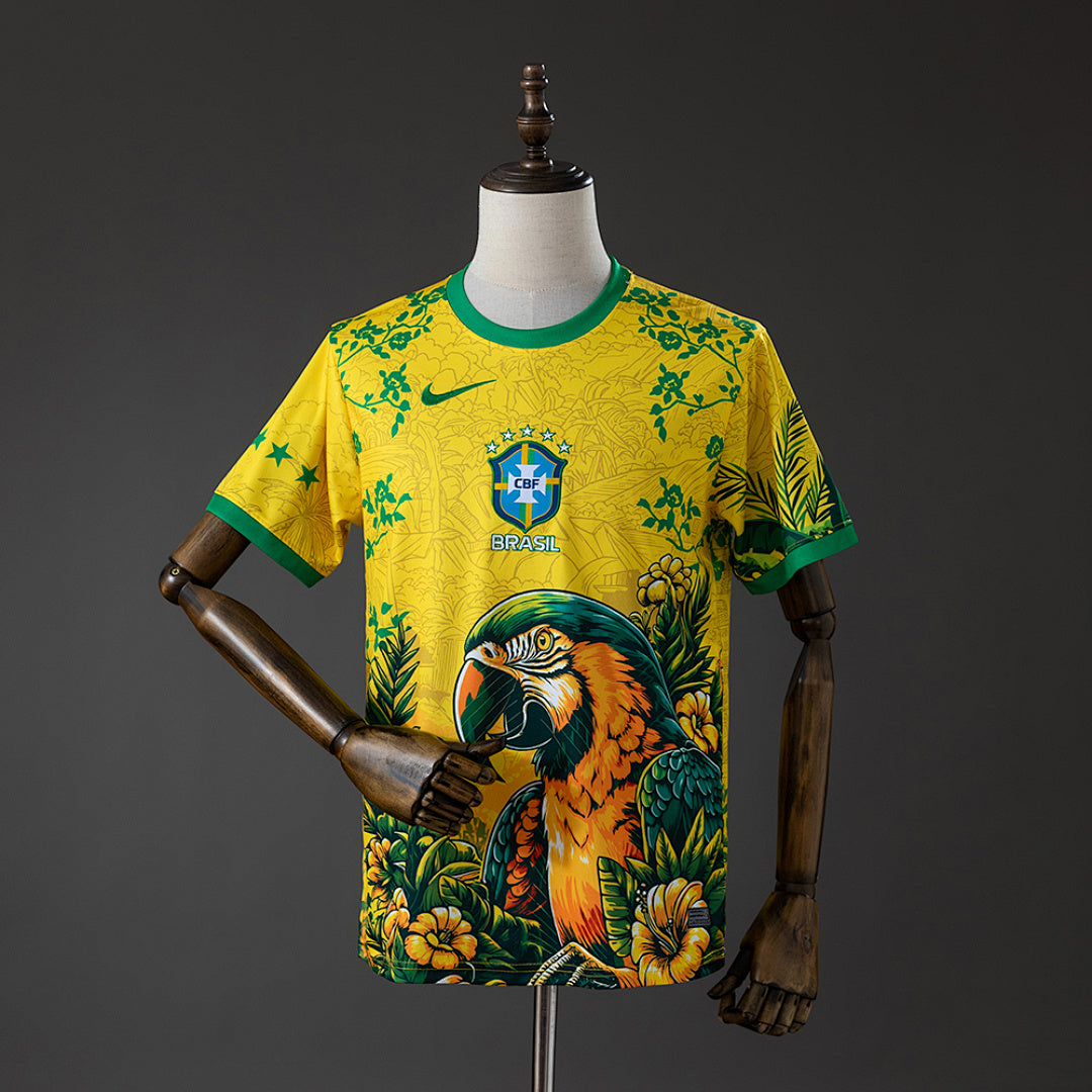 2026 Brazil Yellow Toucan Special Jersey