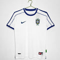 1998 Brazil White Special Retro Jersey