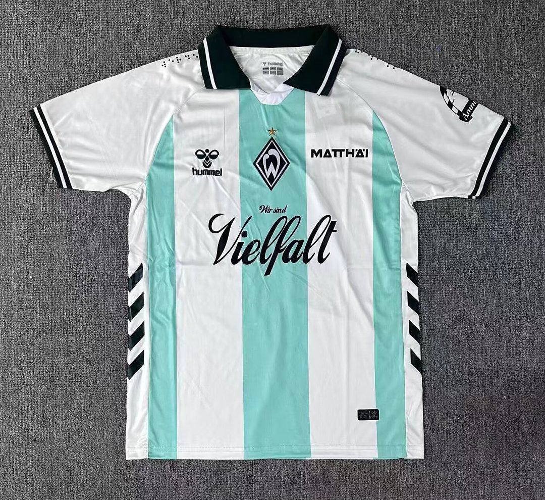 26/27 Werder Bremen White Mint Special Jersey