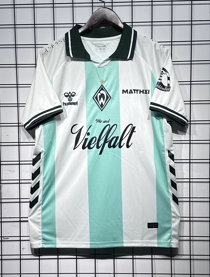 26/27 Werder Bremen White Mint Special Jersey