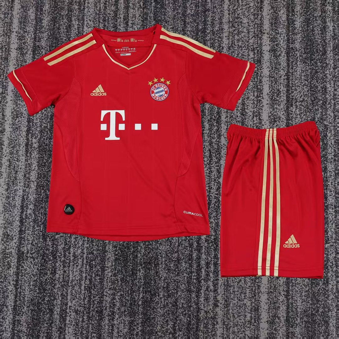12/13 Bayern Home Retro Kids Jersey