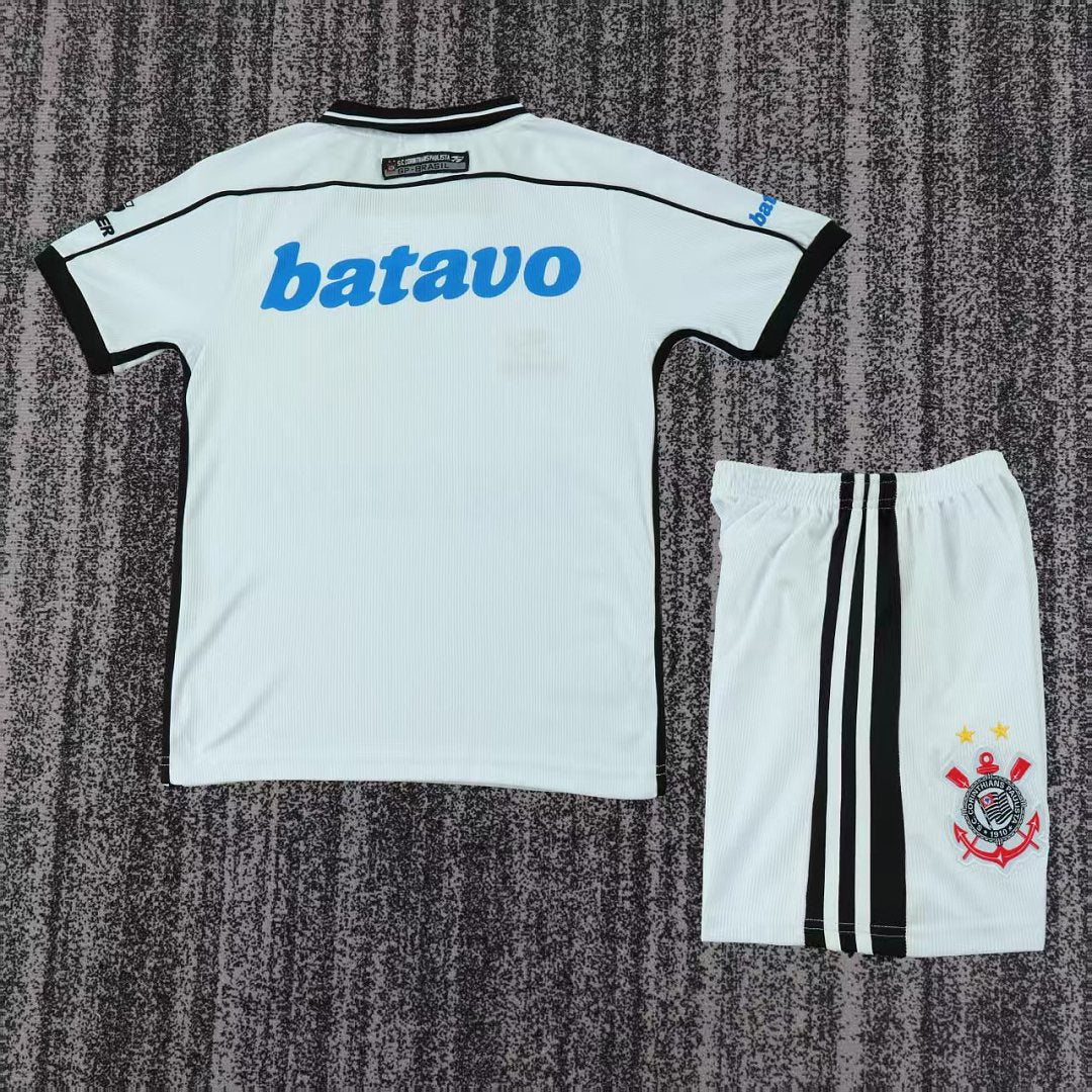 99/00 Corinthians Home Retro Kids Jersey