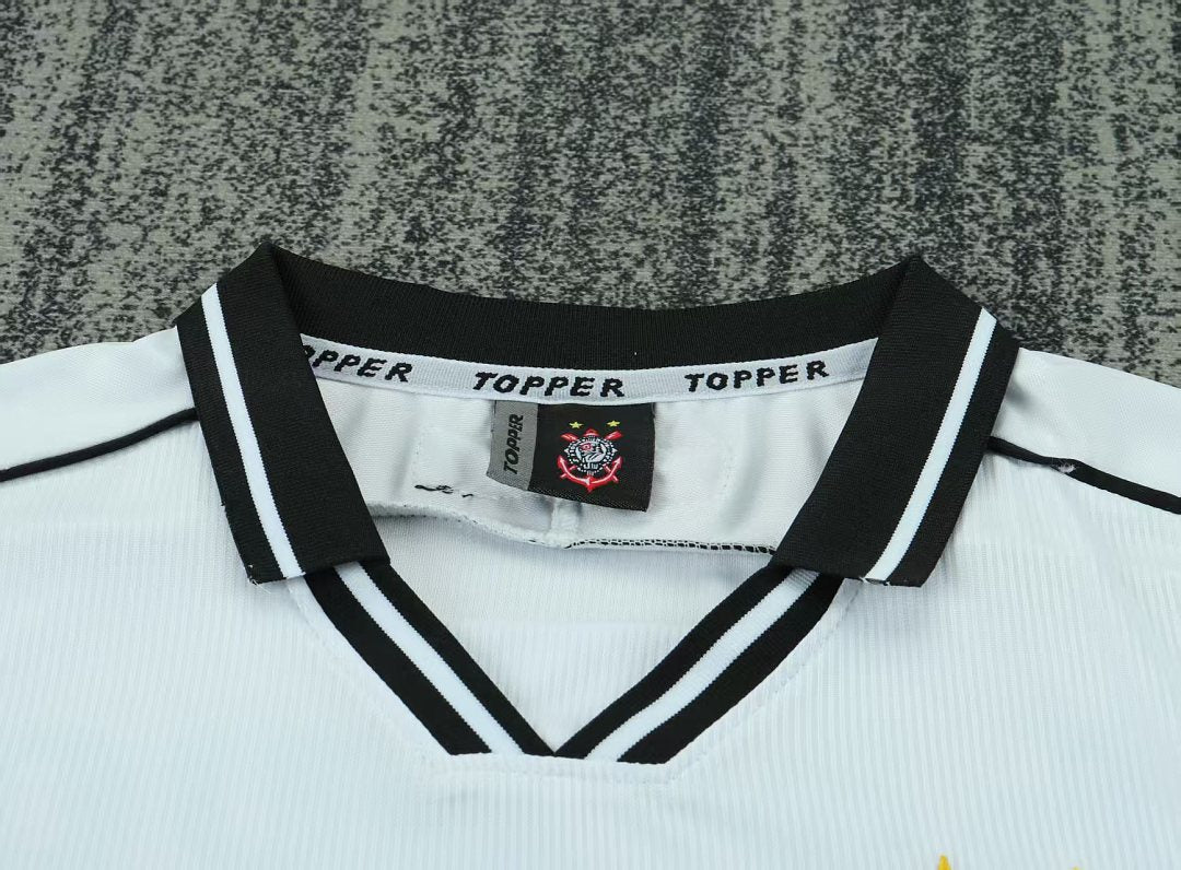 99/00 Corinthians Home Retro Kids Jersey