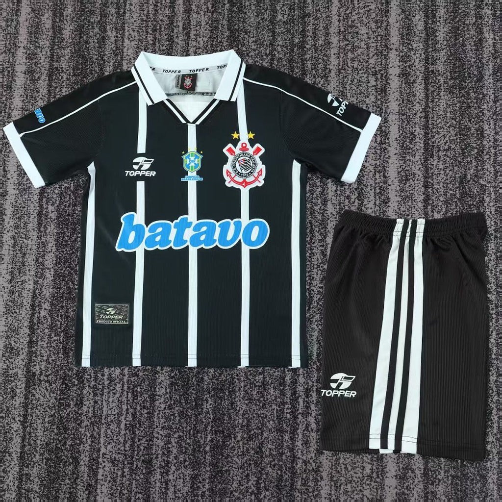 99/00 Corinthians Away Retro Kids Jersey