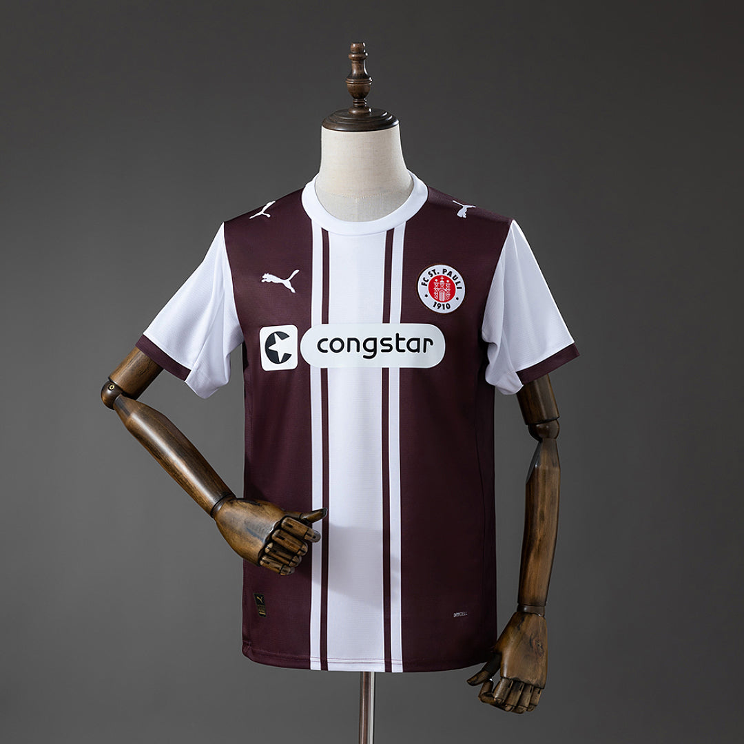 26/27 FC St. Pauli Brown White Special Jersey
