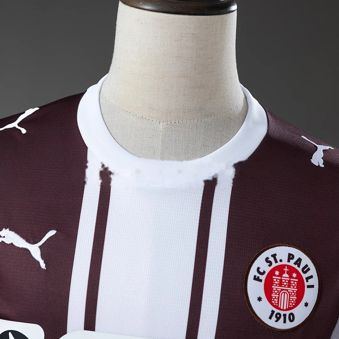 26/27 FC St. Pauli Brown White Special Jersey