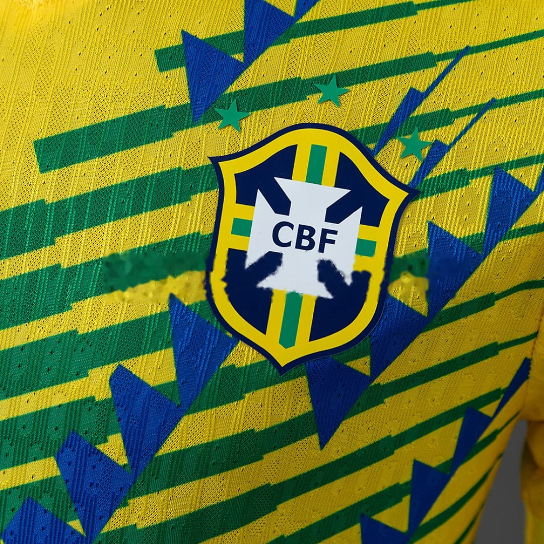 2026 Brazil Yellow Green Special Jersey