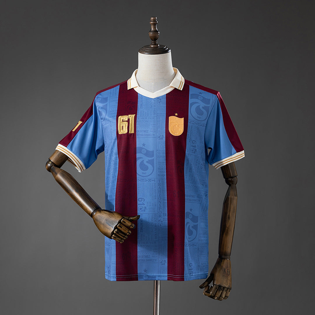 26/27 Trabzonspor Claret Blue Stripes Special Jersey
