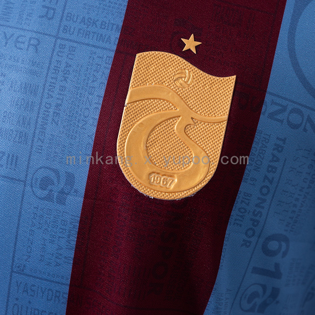 26/27 Trabzonspor Claret Blue Stripes Special Jersey