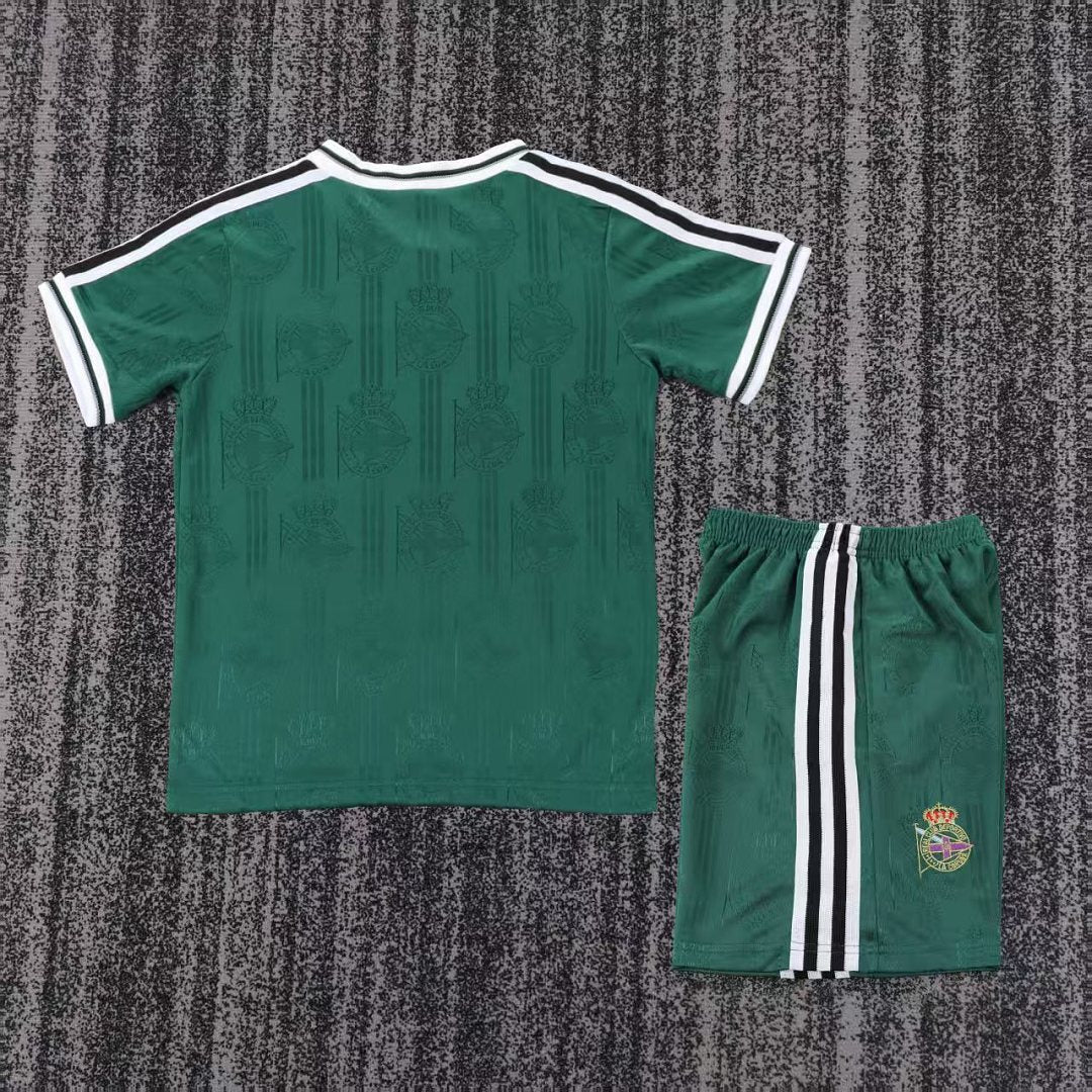 99/00 Deportivo De La Coruña Away Retro Kids Jersey