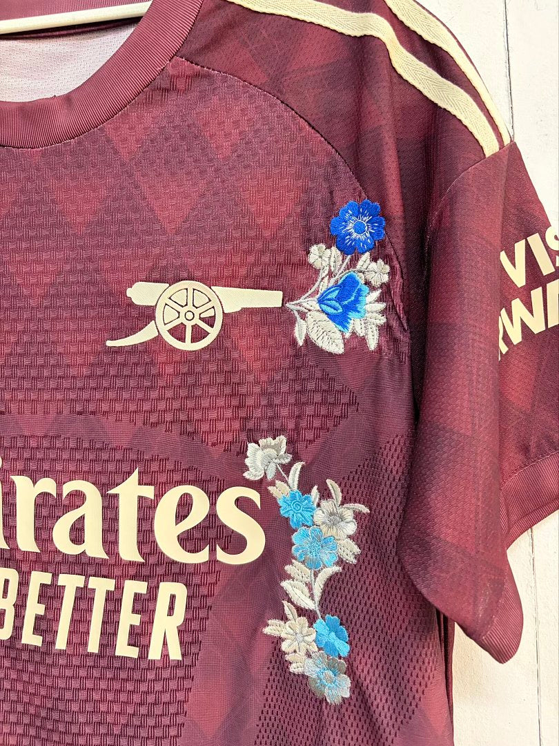 26/27 Arsenal Maroon Embroidered Special Jersey