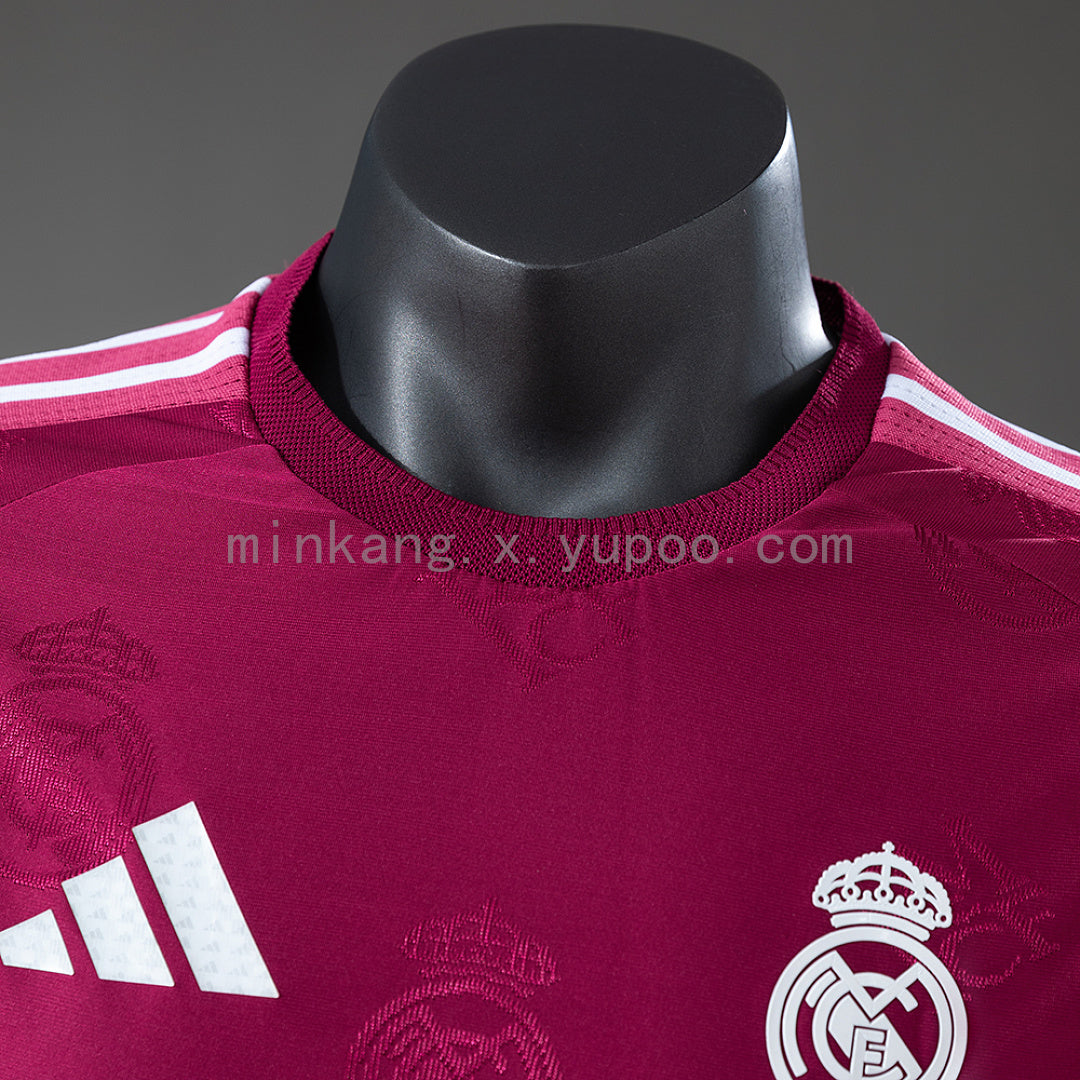 26/27 Real Madrid Burgundy Special Jersey