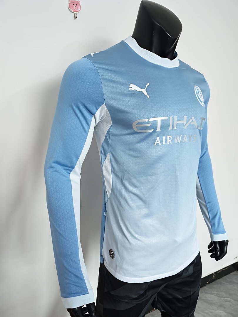 26/27 Manchester City Long Sleeve Home Jersey