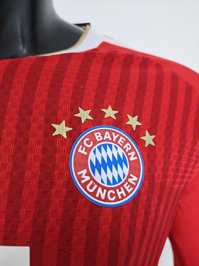 26/27 Bayern Long Sleeve Home Jersey
