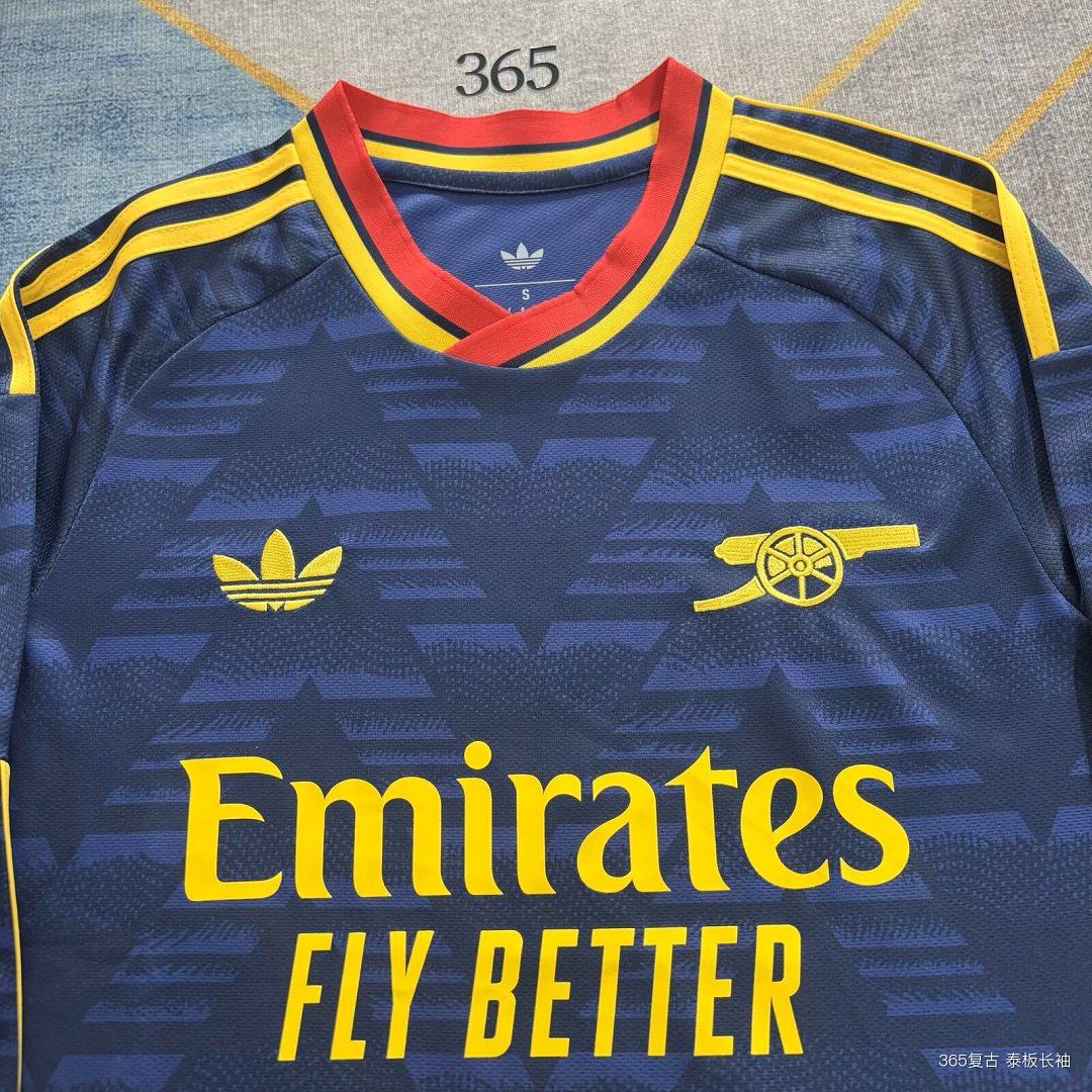 26/27 Arsenal Long Sleeve Away Jersey