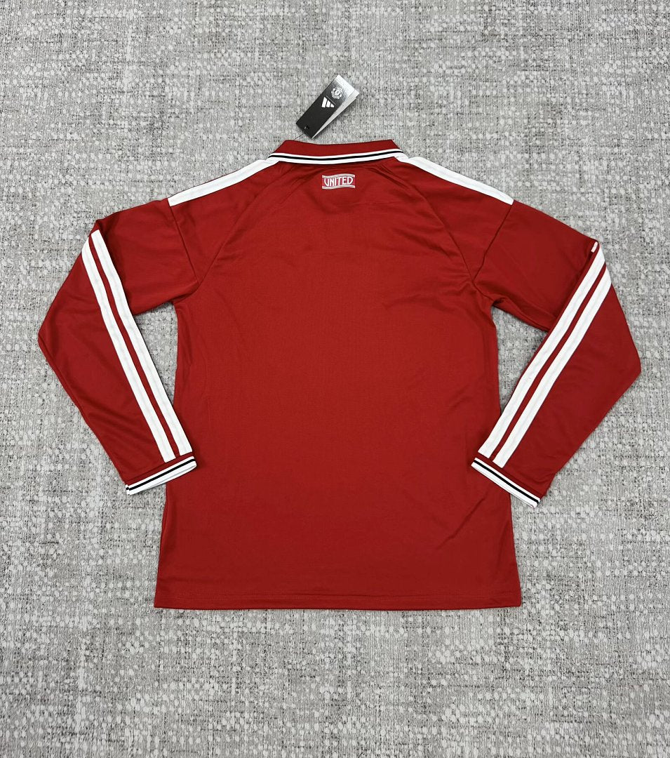 26/27 Manchester United Long Sleeve Home Jersey