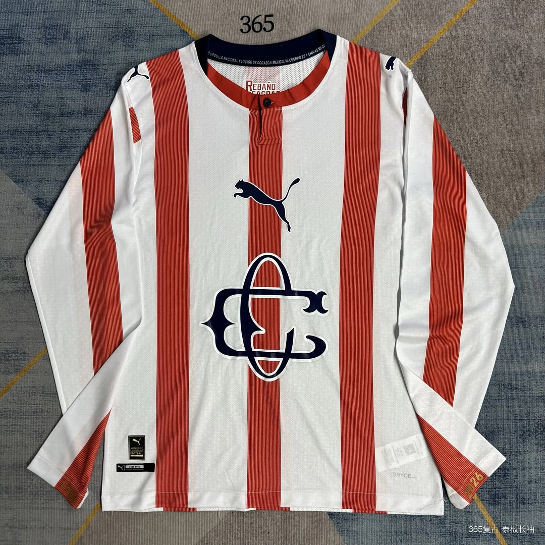26/27 Chivas 120th Anniversary Long Sleeve Special Jersey