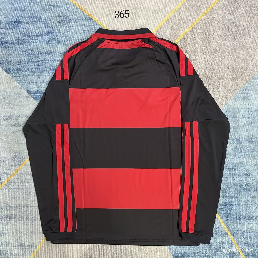 26/27 Flamengo Long Sleeve Home Jersey