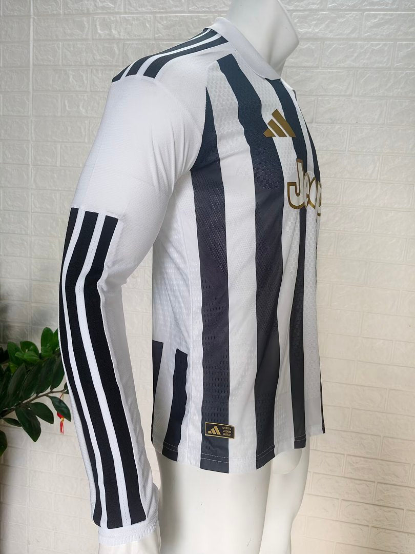 26/27 Juventus Long Sleeve Home Jersey