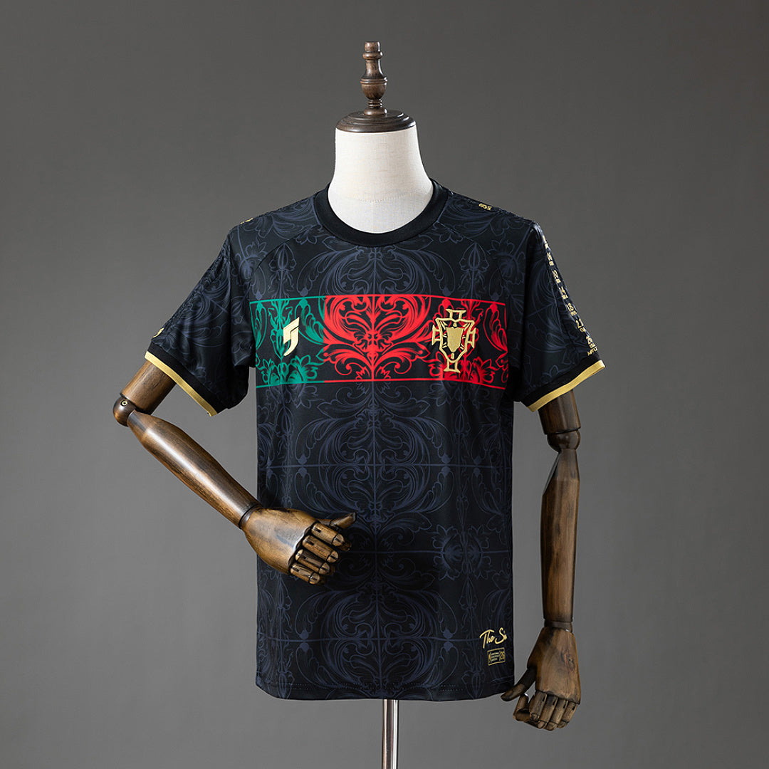 2026 Portugal Black Red Green Special Jersey