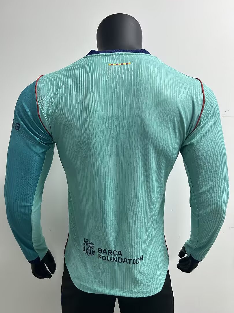 26/27 Barcelona Long Sleeve Third Away Jersey