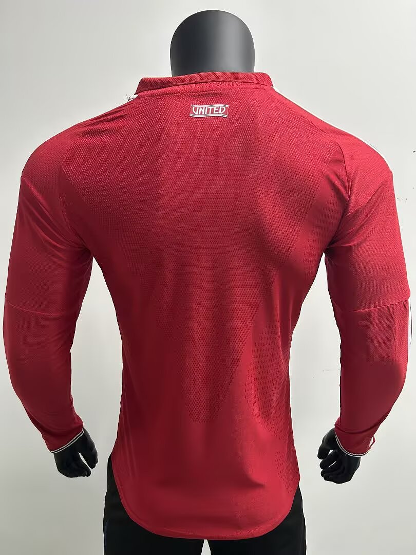 26/27 Manchester United Long Sleeve Home Jersey