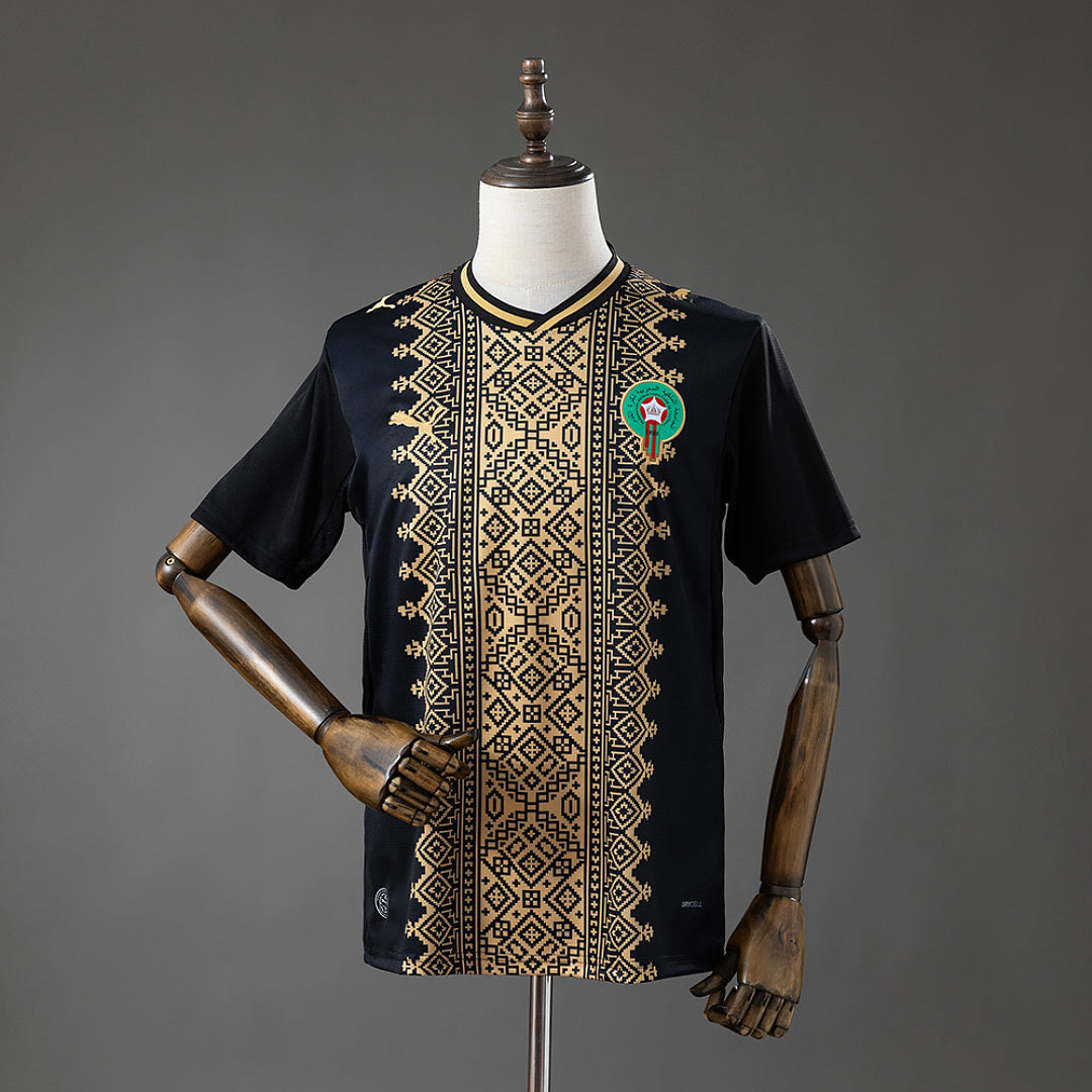 2026 Morocco Black Gold Special Jersey