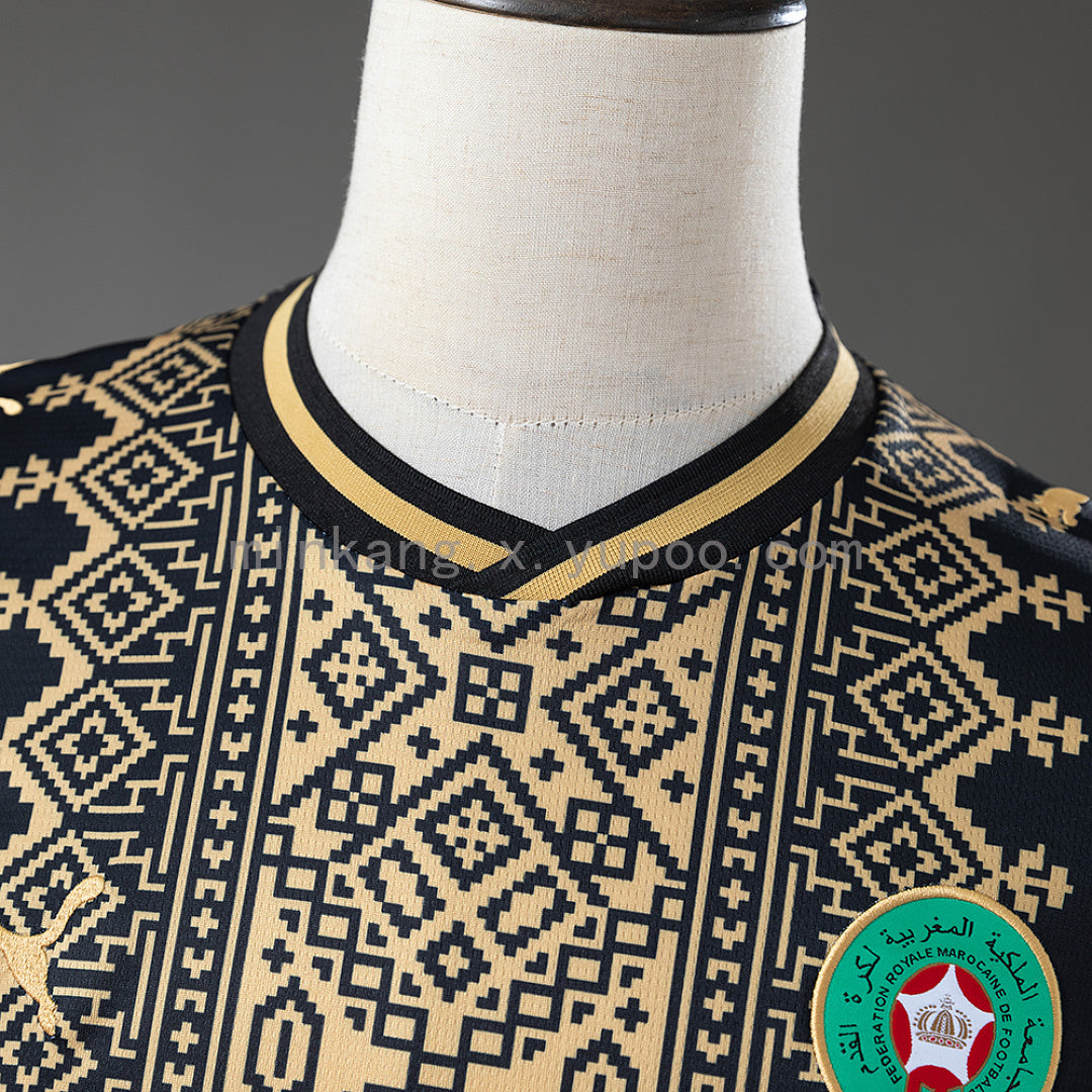 2026 Morocco Black Gold Special Jersey