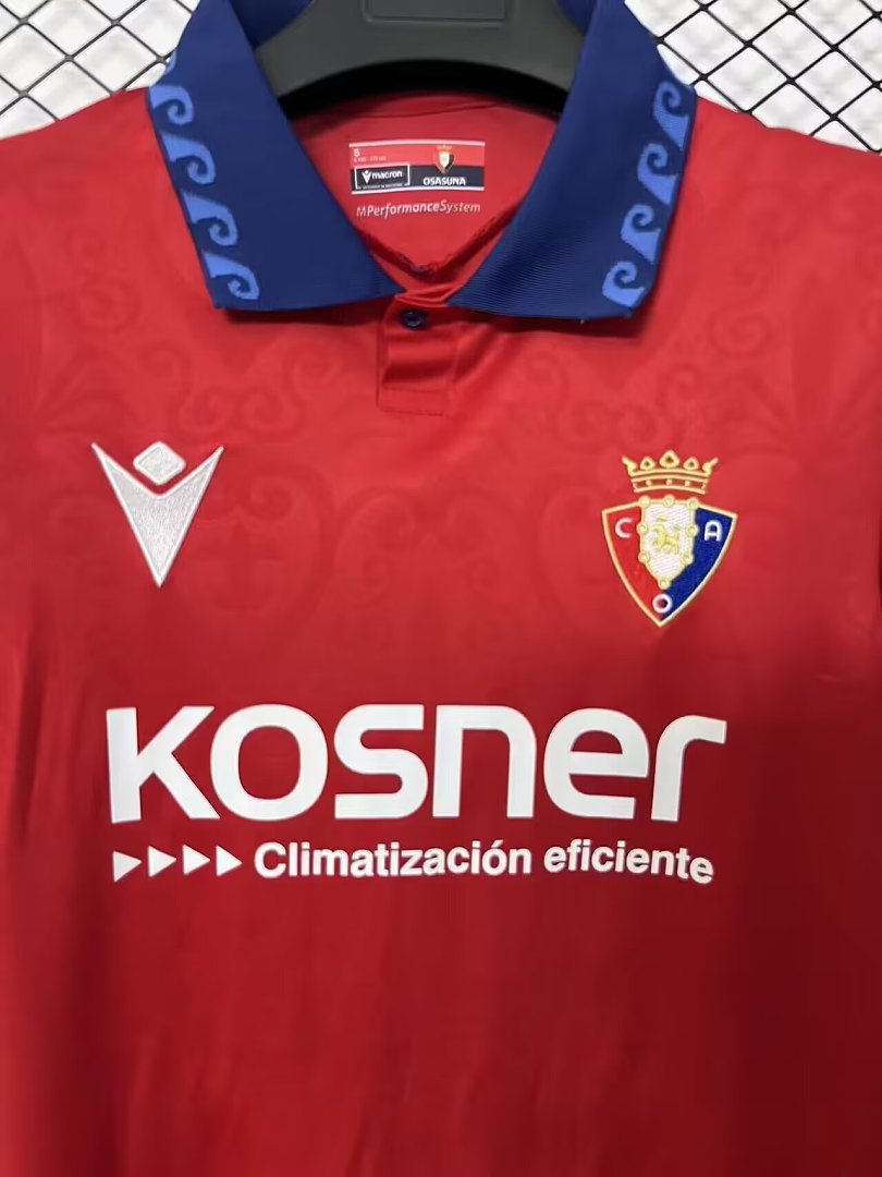 26/27 Osasuna Home Jersey