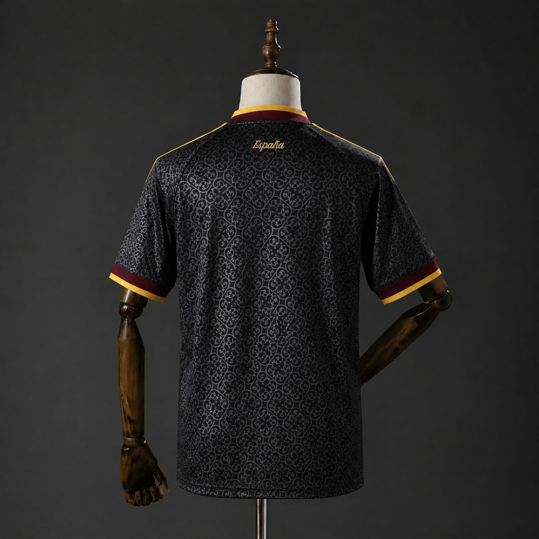 2026 Spain Black Gold Special Jersey