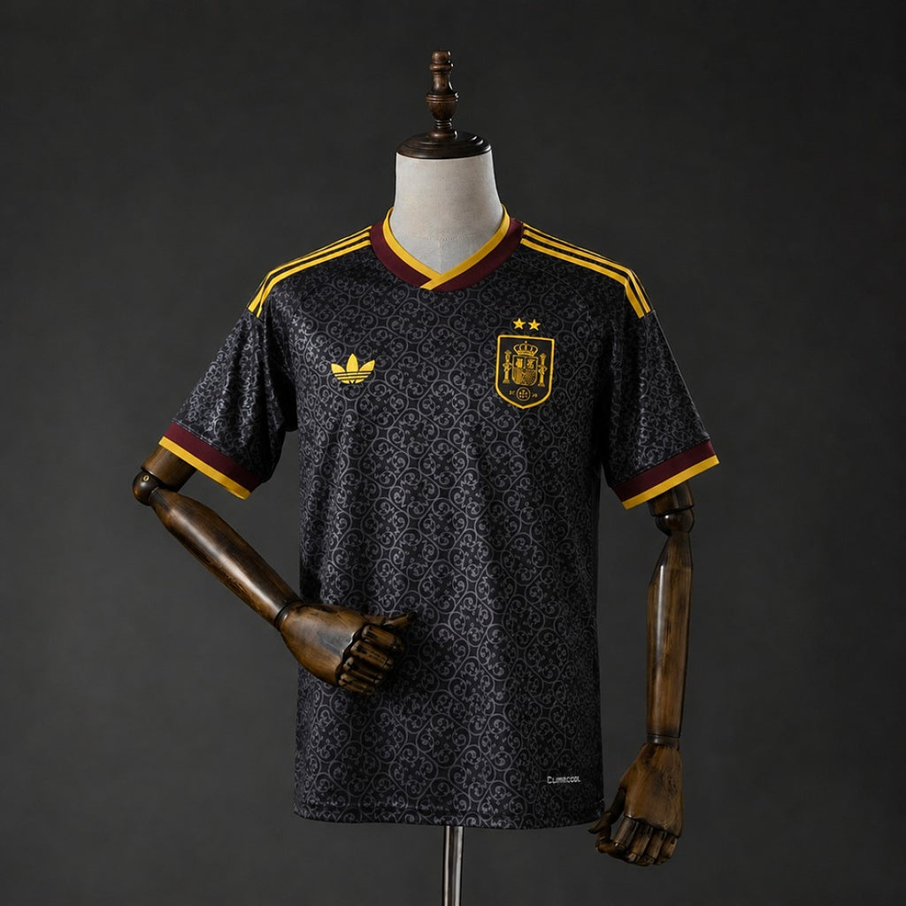 2026 Spain Black Gold Special Jersey