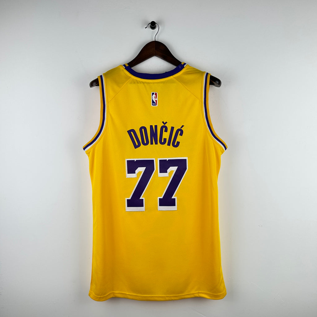 Lakers 77 Luka Dončić Basketball Jersey