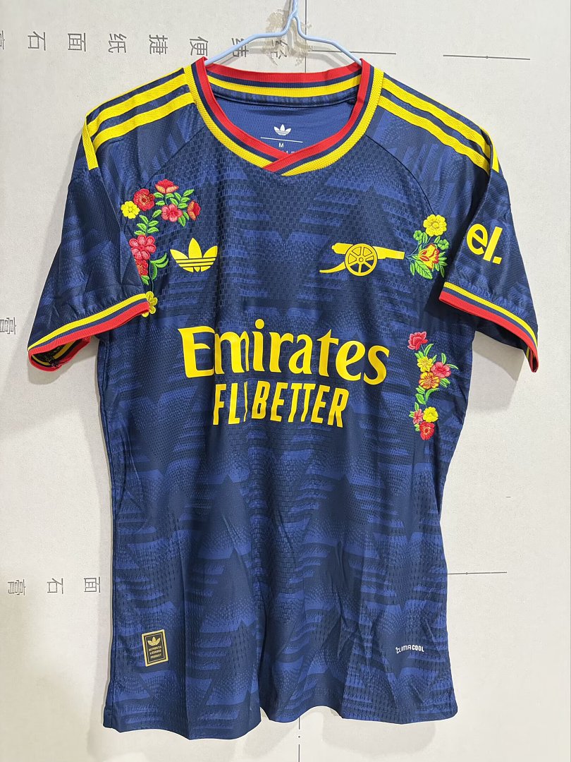 26/27 Arsenal Navy Embroidered Special Jersey
