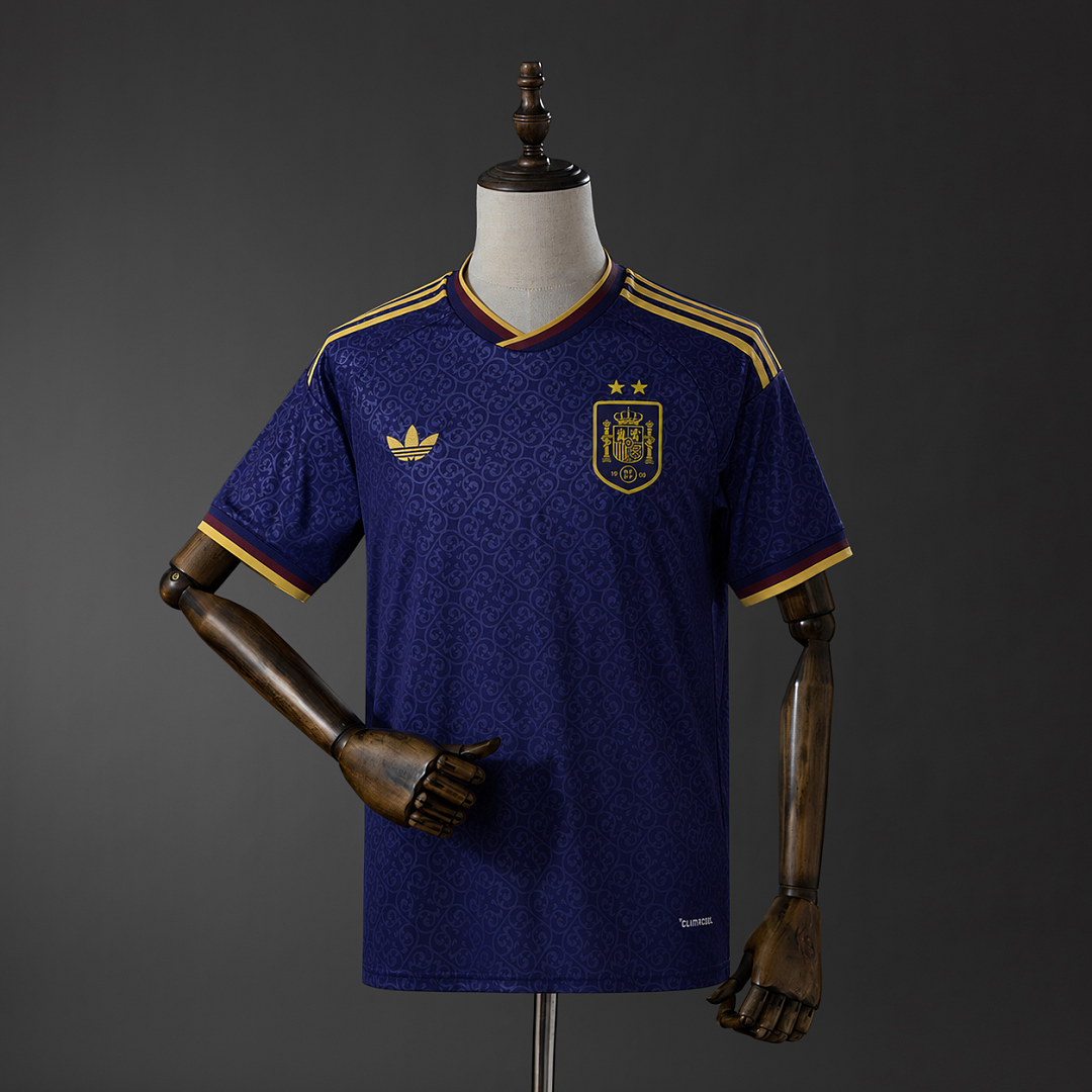 2026 Spain Navy Gold Special Jersey