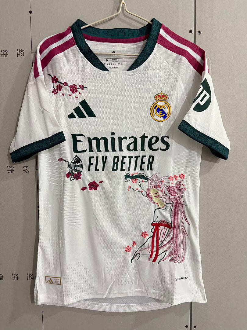 26/27 Real Madrid Home Embroidered Jersey