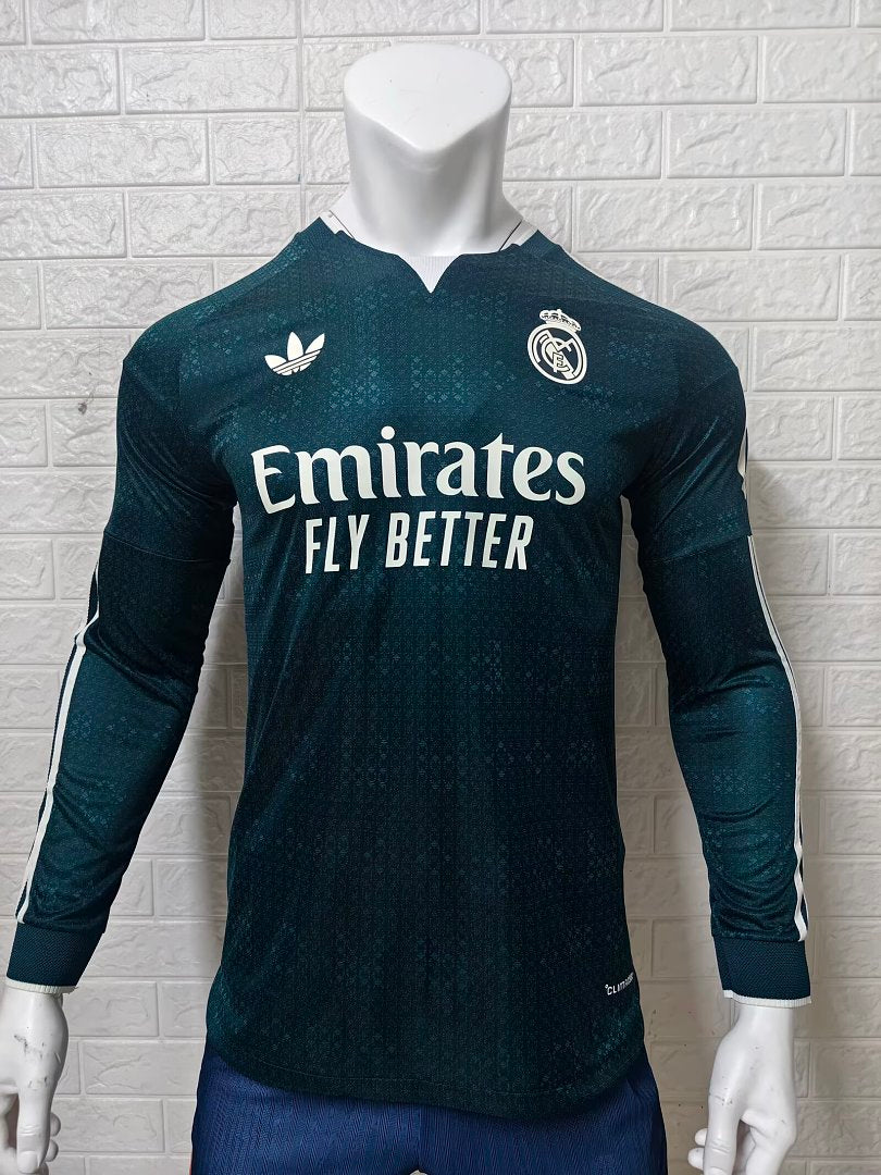 26/27 Real Madrid Long Sleeve Away Jersey