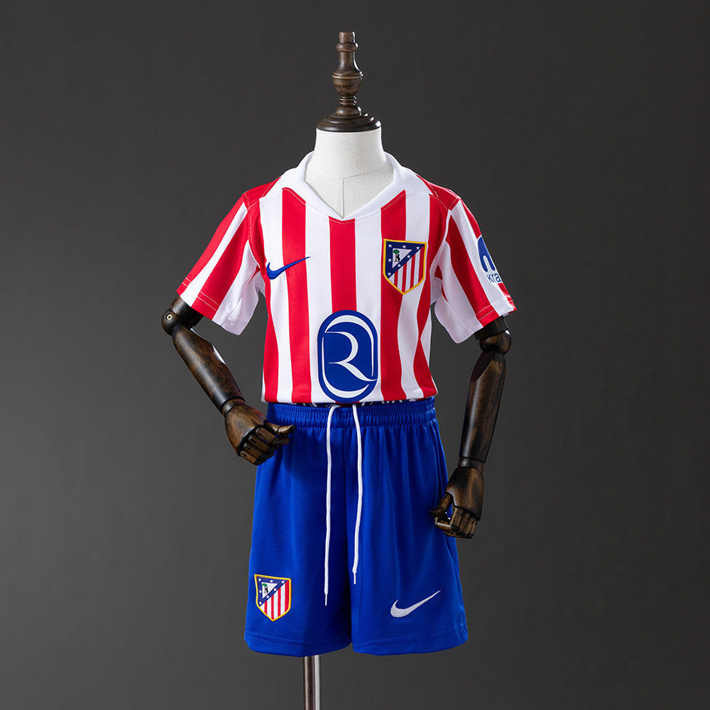 25/26 Atletico Madrid Home Kids Jersey