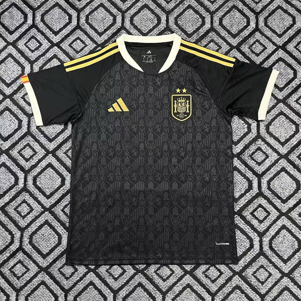 2026 Spain Black Pattern Special Jersey
