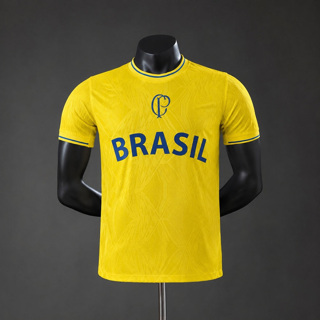 26/27 Corinthians Yellow Brasil Special Jersey