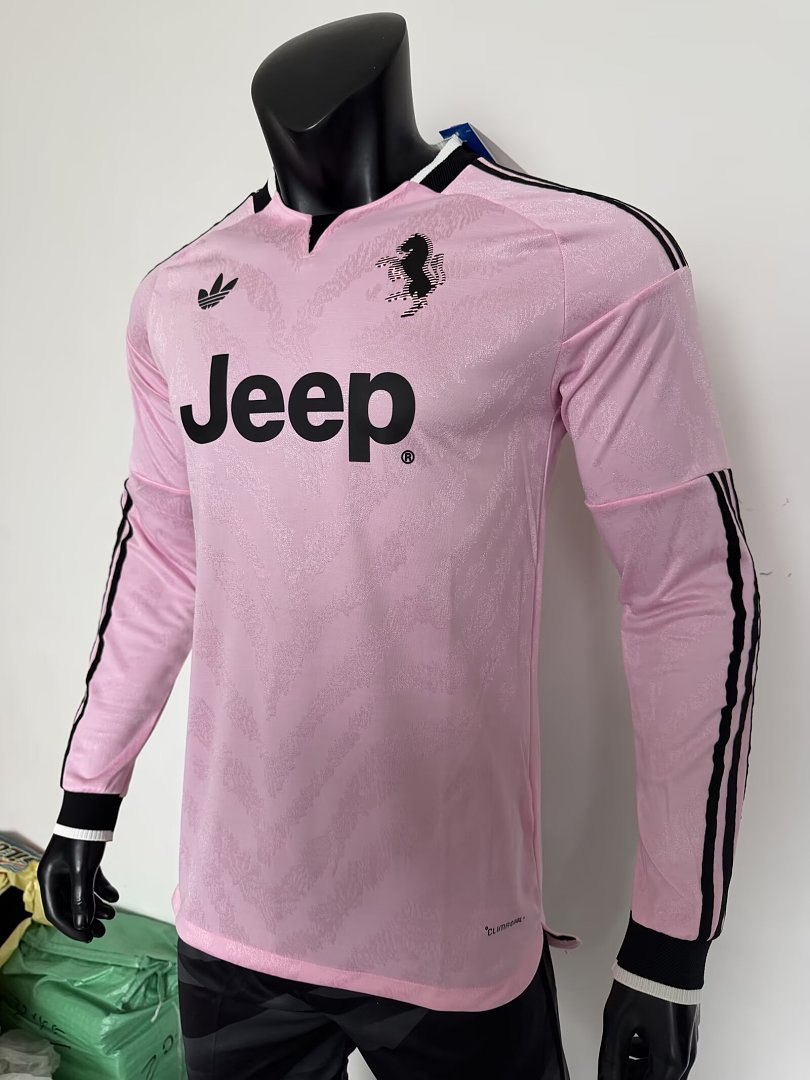 26/27 Juventus Long Sleeve Away Jersey