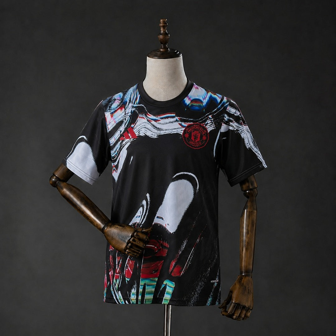 26/27 Manchester United Black Abstract Special Jersey