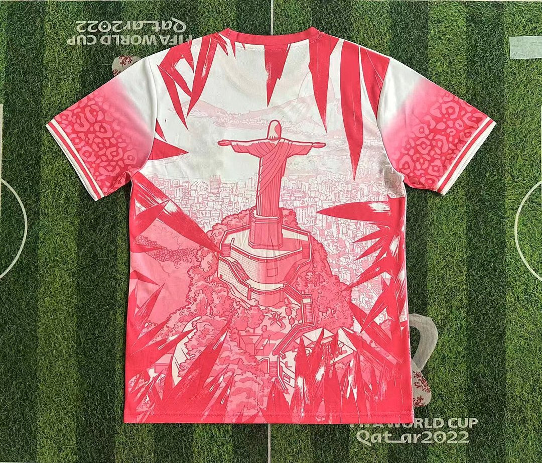 2026 Brazil Pink Christ Special Jersey